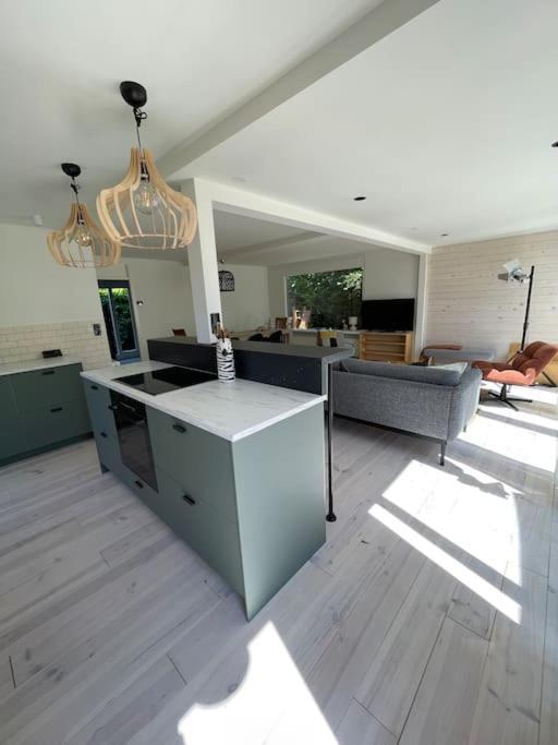 Modern Beach House For 12 Pers! With Jacuzzi Julianadorp Exterior photo