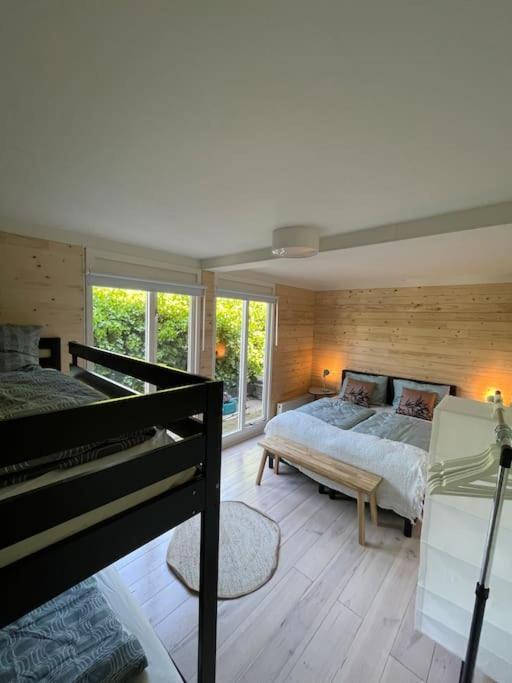 Modern Beach House For 12 Pers! With Jacuzzi Julianadorp Exterior photo